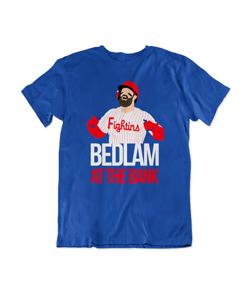 Bedlam at the Bank Unisex Jersey Short Sleeve Tee Tshirt 